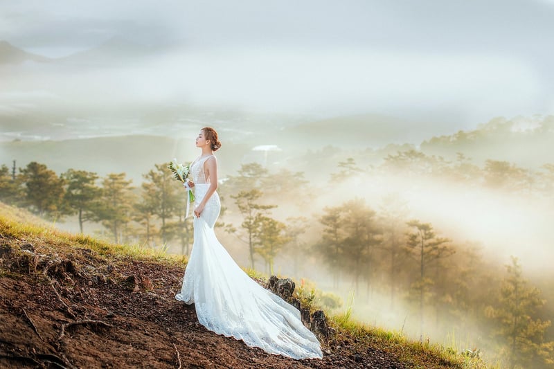 Magical Garden Wedding Setup